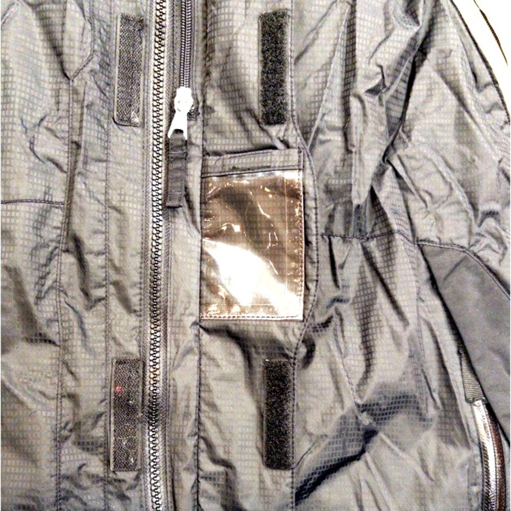 Rossignol Racing Ski Jacket Mens L‎ Black Tan Reflective Insulated Winter Coat - Picture 11 of 16